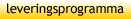 leveringsprogramma